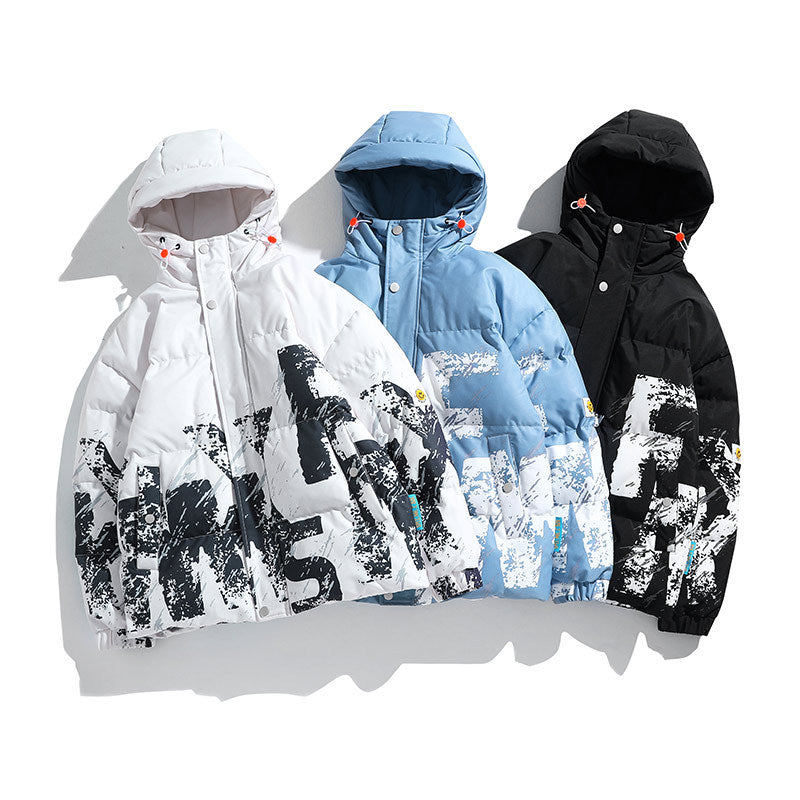 Original Youth Tide Brand Casual White Cotton Clothes Couple