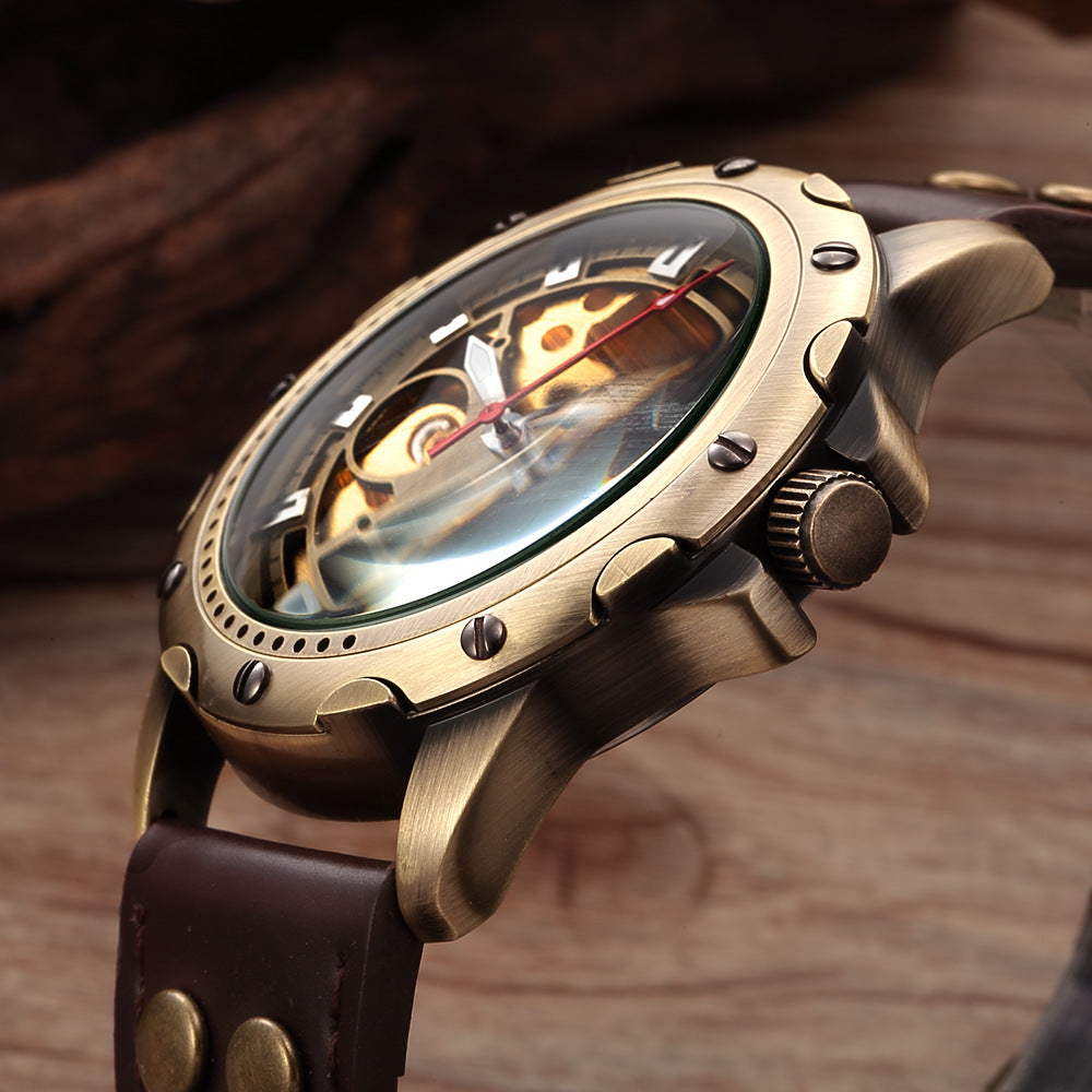 Original Men's Skeleton Steampunk Automatic Mechanical Watch