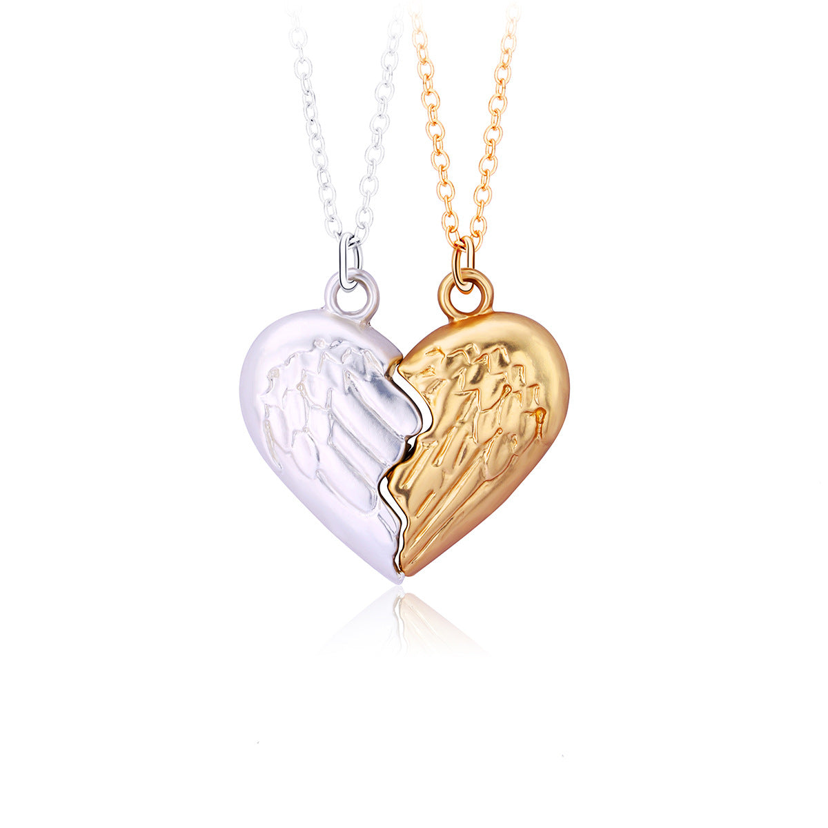 Couple Necklace Simple Magnet Attract