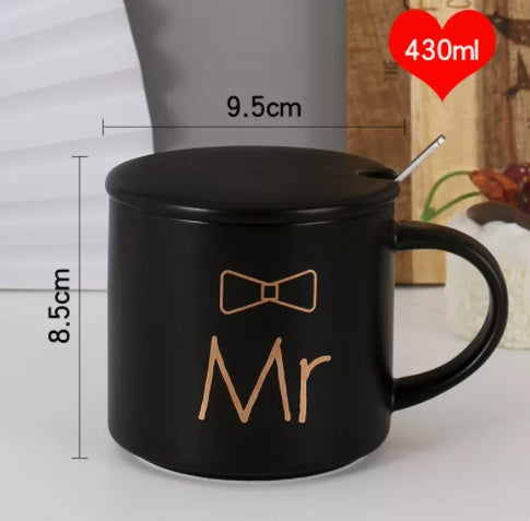 Summer Ceramic Couple Couples Cups