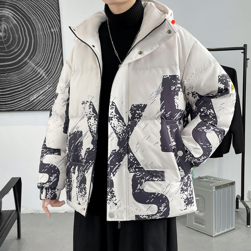 Original Youth Tide Brand Casual White Cotton Clothes Couple